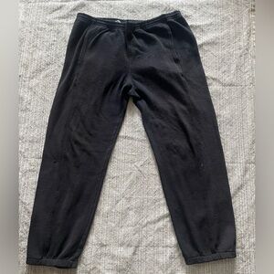 Vintage Christian Dior Black Terry Sweatpants